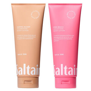 Saltair Body Lotion -  10 Ounce (2 pack) Pink Beach & Santal Bloom